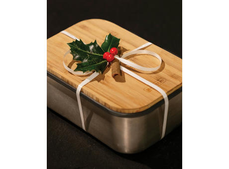 Black+Blum Stainless Steel Sandwich Box groß Werbeartikel