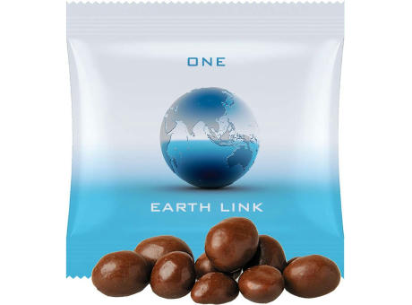 Schoko-Erdnüsse, ca. 7g, Mini-Tüte Werbeartikel