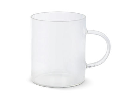 Kaffeeglas mit Henkel Vardez 180 ml Werbeartikel