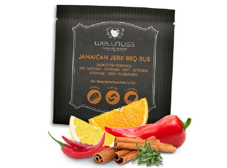 Portionsbeutel Gewürzmischung Jamaican Werbeartikel