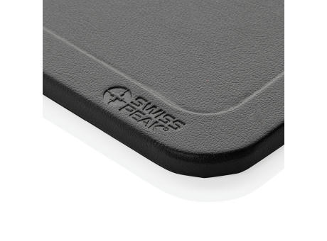 Swiss Peak 3-in-1- Wireless-Charging Desk-Tray aus RCS rPU Werbeartikel