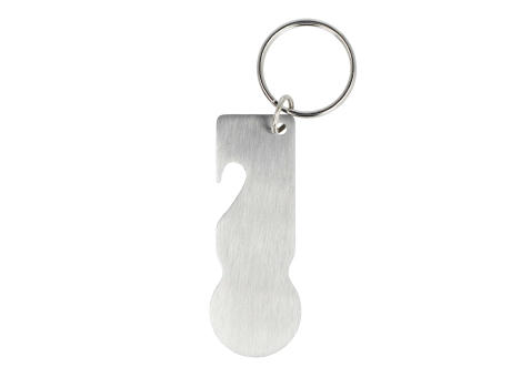 Product image SS Schlüsselanhänger mit Einkaufswagenlöser Werbeartikel
