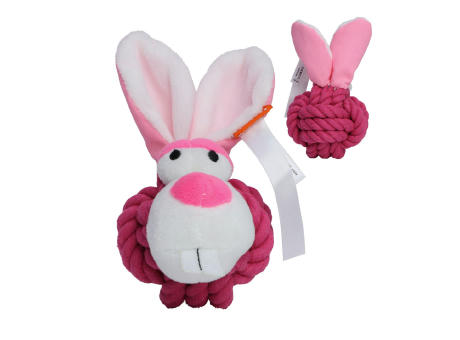 Product image Hundespielzeug Knotentier Hase Werbeartikel