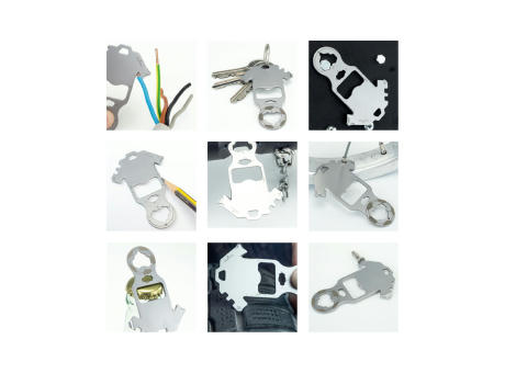 Geschenkartikel: ROMINOX® Key Tool Football / Fußball (18 Funktionen) im Motiv-Mäppchen Deutschland Fußballfan bedrucken