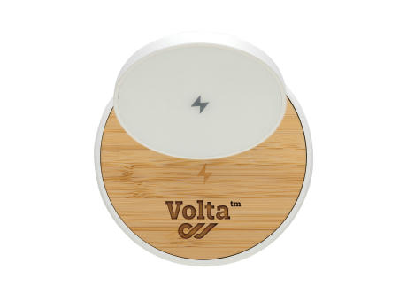 Ontario 2-in-1 15W magnetischer Ladeständer aus RCS rPlastik Werbeartikel