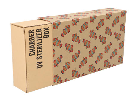 Individueller Pappschuber aus Kraftpapier CreaSleeve Kraft 339 bedrucken