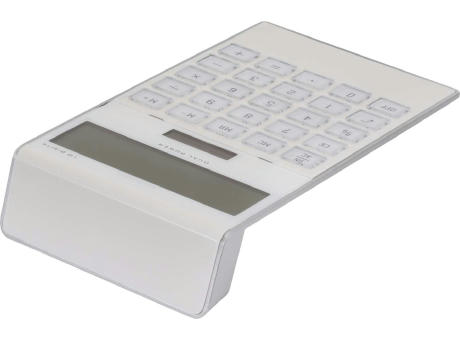 Design-Taschenrechner mit großen Tasten, Solarzelle und allen Rechenfunktionen Werbeartikel