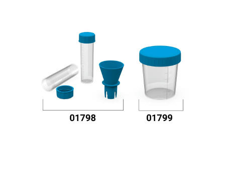 Röhrchen Gurgeltest, 15 ml bedrucken