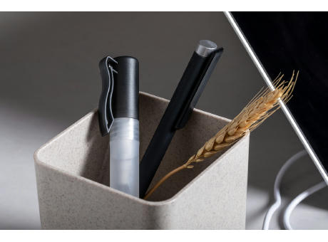 Multifunktionaler Stifteköcher Ampdesk Werbeartikel