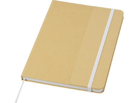 Product image Nelida A5 Hardcover Notizbuch aus recyceltem Karton Werbeartikel