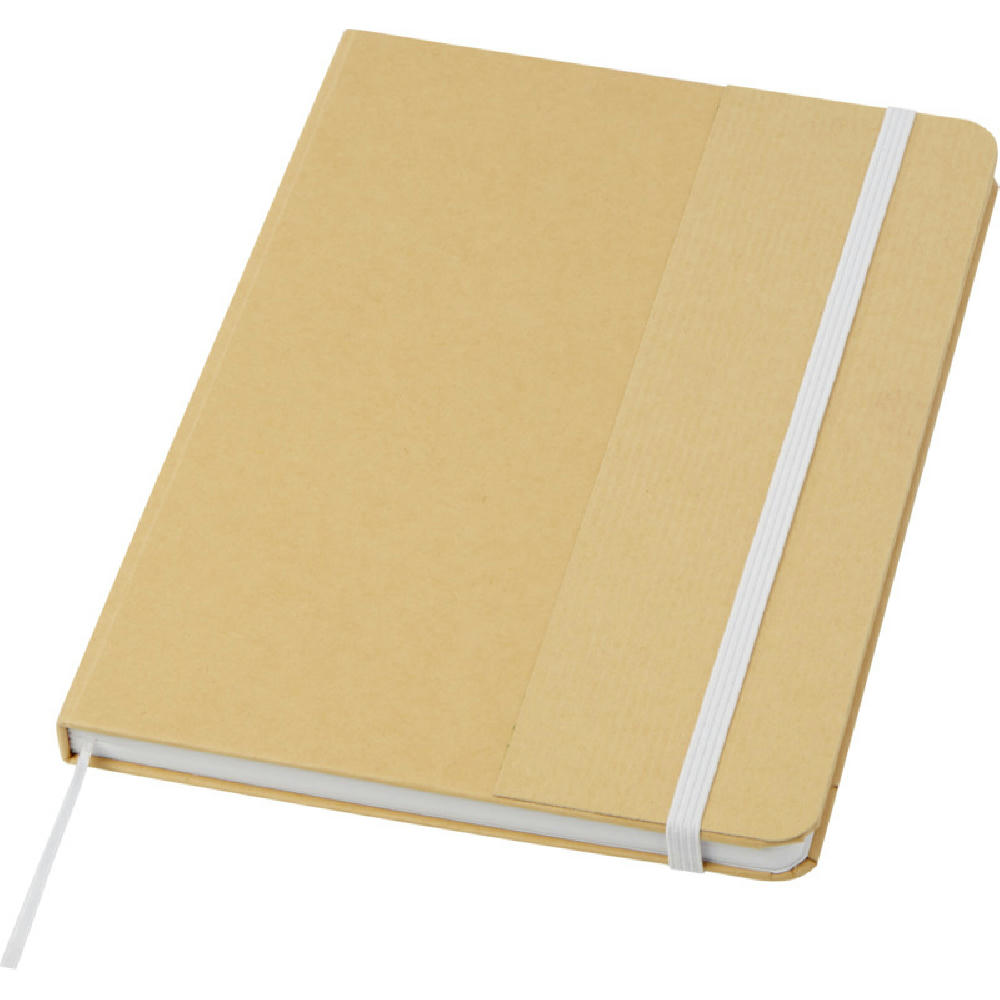 Product image Nelida A5 Hardcover Notizbuch aus recyceltem Karton Werbeartikel