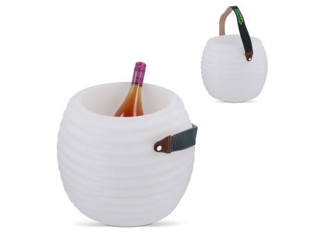 1616 | CoolLux Stimmungslicht und kabelloser Lautsprecher Werbeartikel