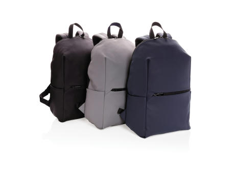 Schicker PU 15.6" Laptop-Rucksack bedrucken