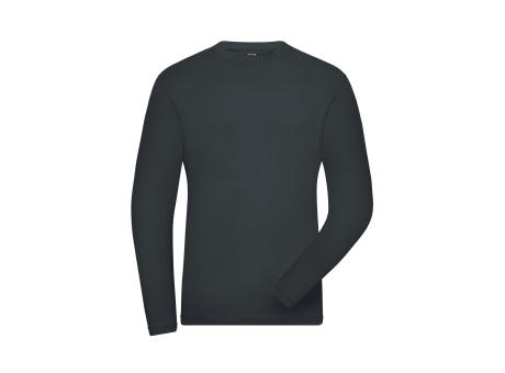 Product image Men's BIO Stretch-Longsleeve Work - SOLID - - Langarm Shirt aus weichem Elastic-Single-Jersey Werbeartikel