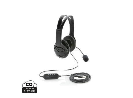 Product image Over-Ear Headset mit Kabel Werbeartikel