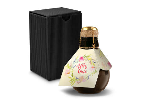Product image Kleinste Sektflasche der Welt! Alles Gute - Inklusive Geschenkkarton in Gelb, 125 ml Werbeartikel