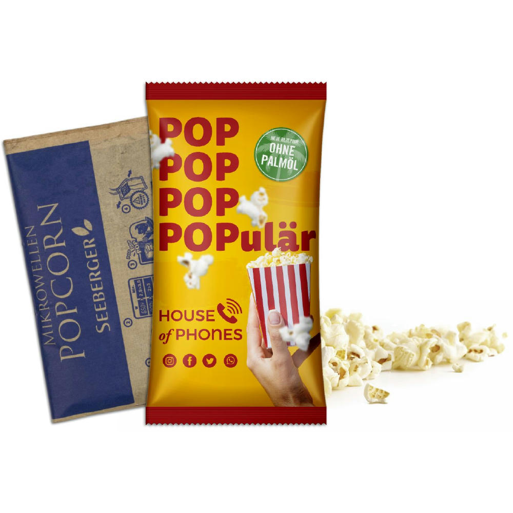 Product image Mikrowellen-Popcorn im Werbetütchen Werbeartikel