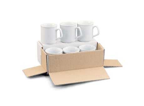 Verpackung für 6 Tassen bedrucken