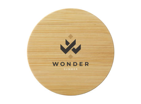 Alba 350 ml doppelwandiges Glas Werbeartikel