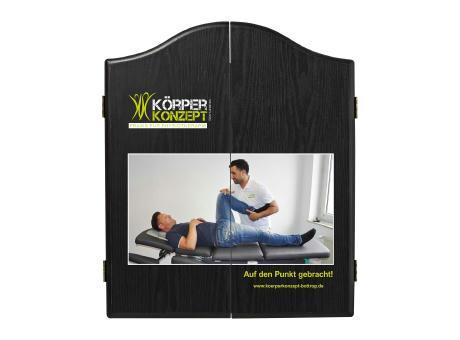 Product image Dartboard Winmau Black Box | inkl. 4c Druck 2seitig Werbeartikel