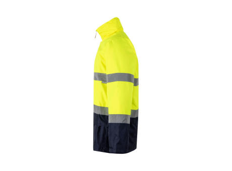 VL THEMIS LARGE. Zweifarbiger Parka (190g/m²), aus Polyester (100%), mit PU-Beschichtung bedrucken