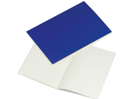 A5 Notizbuch mit karierten Blättern bedrucken