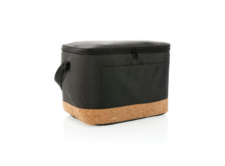 Impact AWARE™ XL RPET Two-Tone Kühltasche mit Korkdetail bedrucken