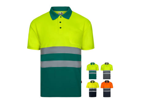 Product image VL FORTUNA. Poloshirt (140g/m²) im Bird-Eye-Design mit kurzen Ärmeln, aus Polyester (100%) Werbeartikel