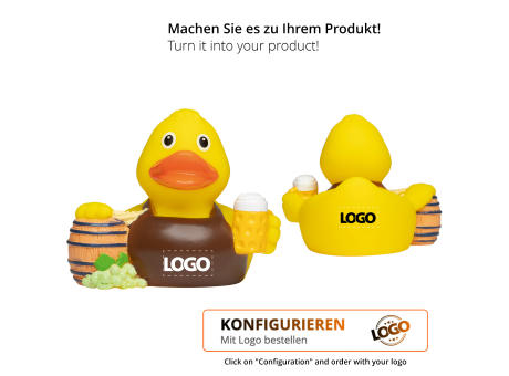 Quietsche-Ente Brauer Werbeartikel