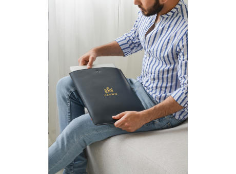 Recycled Leather Laptop Sleeve 16" bedrucken