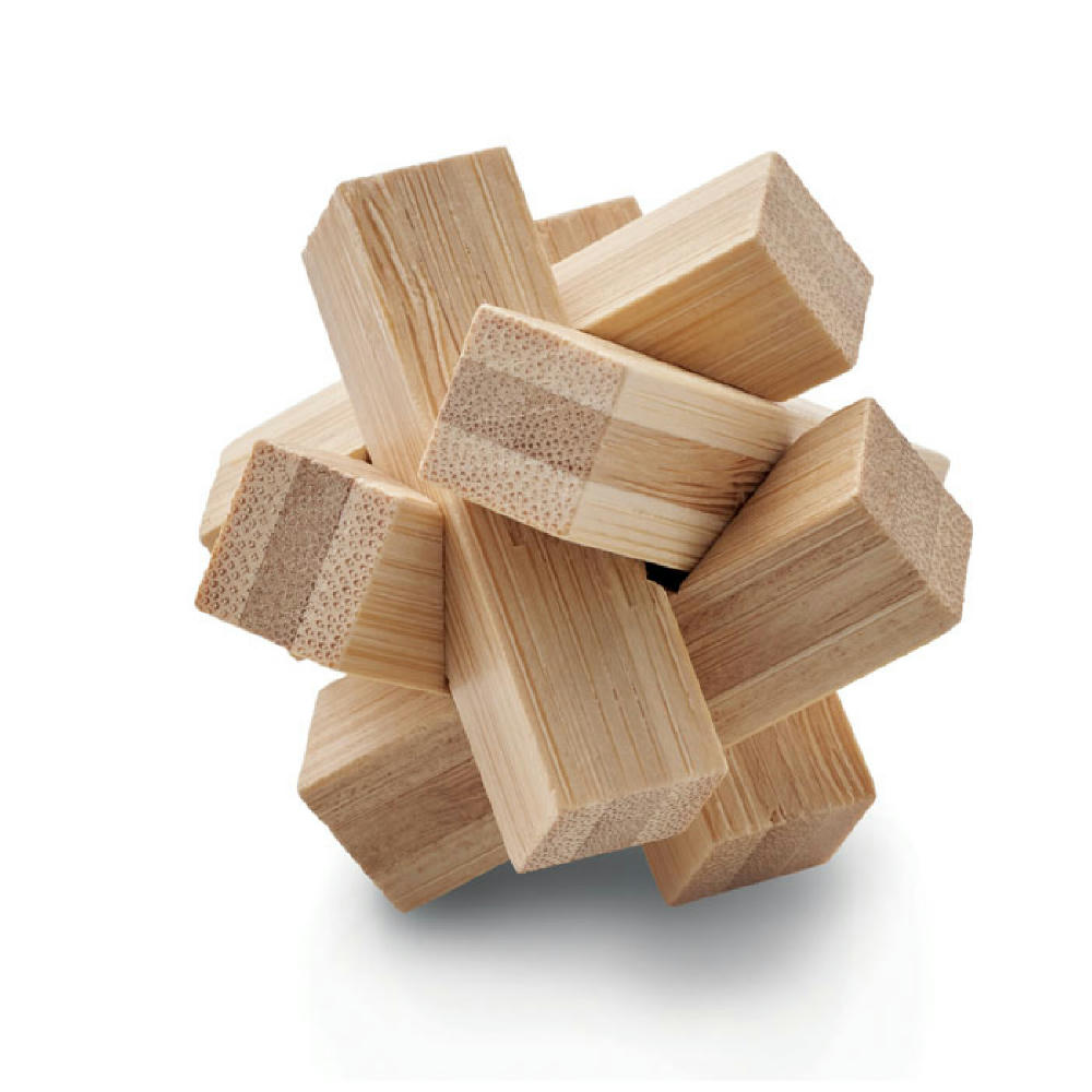 Product image Holzpuzzle/Gehirnjogging Bambus Werbeartikel