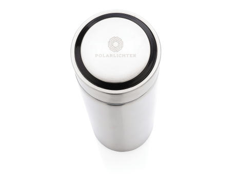 Vakuum Stainless Steel Flasche mit gebürstetem Metalldeckel Werbeartikel