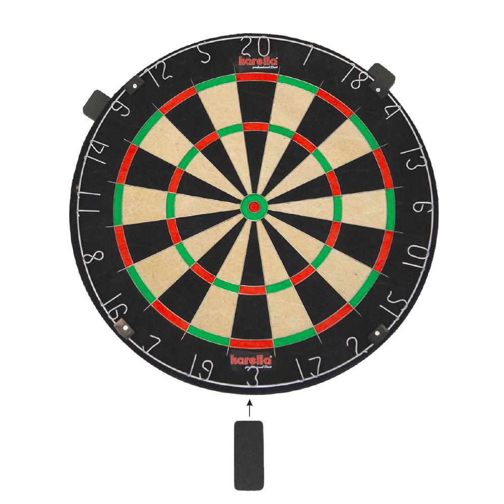 Dart Labor Dartboard BullOut Tournament mit 2 Sets Darts | inkl. 4c Druck Werbeartikel