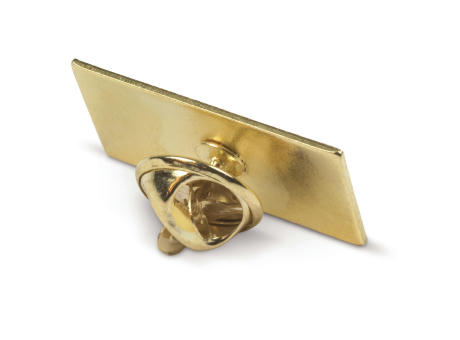 Metall Pin rechteckig 26x14mm bedrucken