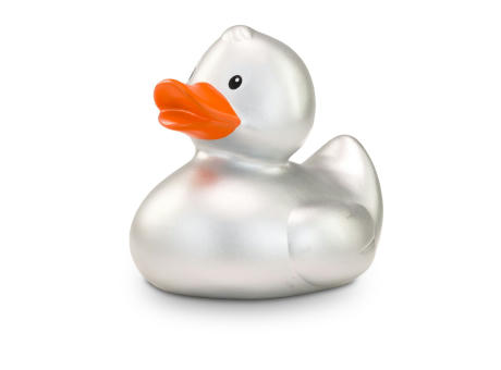 Product image Werbeente Sylvie Silber Mini, ca. 6 cm Werbeartikel