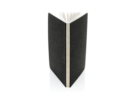 Phrase GRS-zertifiziertes A5-Notizbuch aus recyceltem Filz Werbeartikel