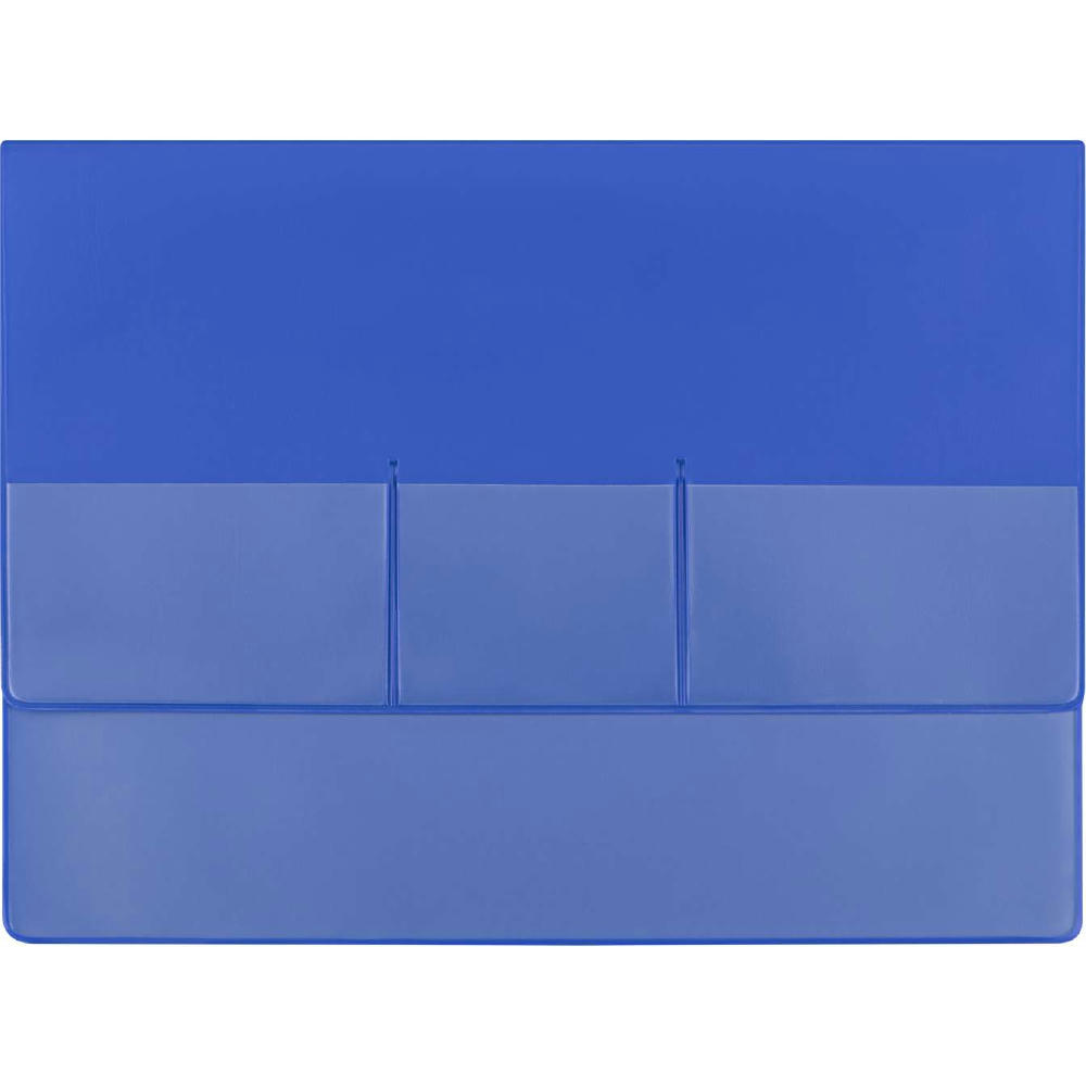 Product image CreativDesign® Wagenpapiertasche "Folie4" Normalfolie blau Werbeartikel