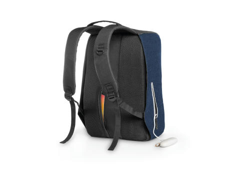 AVEIRO. Laptop-Rucksack 15.6'' aus 900D mit Anti-Diebstahl-System bedrucken