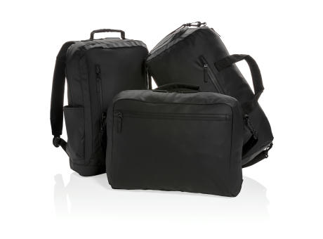 Fashion schwarze Wochenendtasche, PVC-frei bedrucken