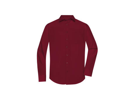 Men's Shirt Longsleeve Poplin - Klassisches Shirt aus pflegeleichtem Mischgewebe Werbeartikel