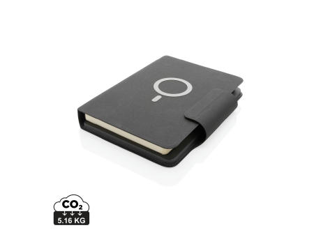 Artic magnetisches 10W Wireless Charging Notizbuch bedrucken