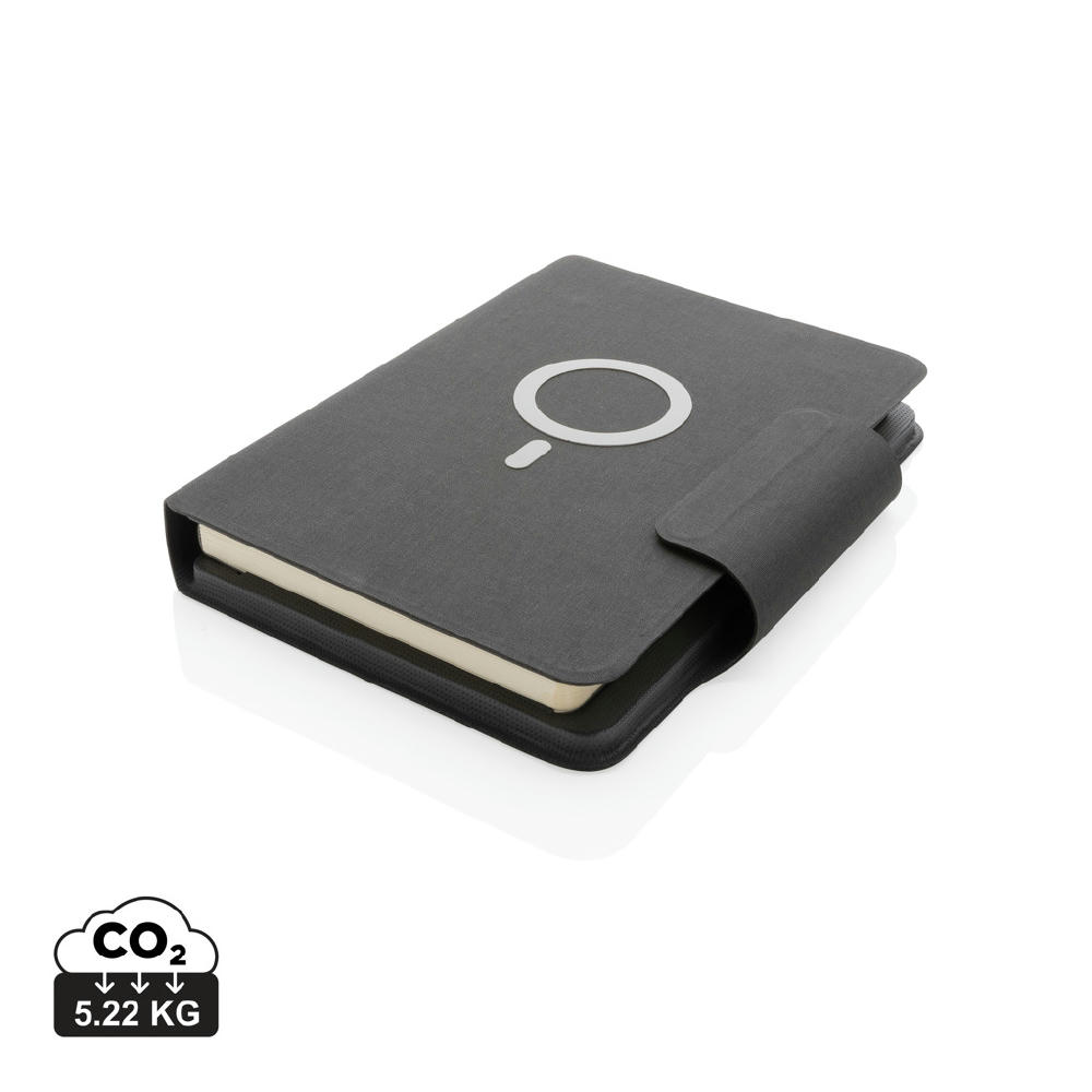 Product image Artic magnetisches 10W Wireless Charging Notizbuch Werbeartikel