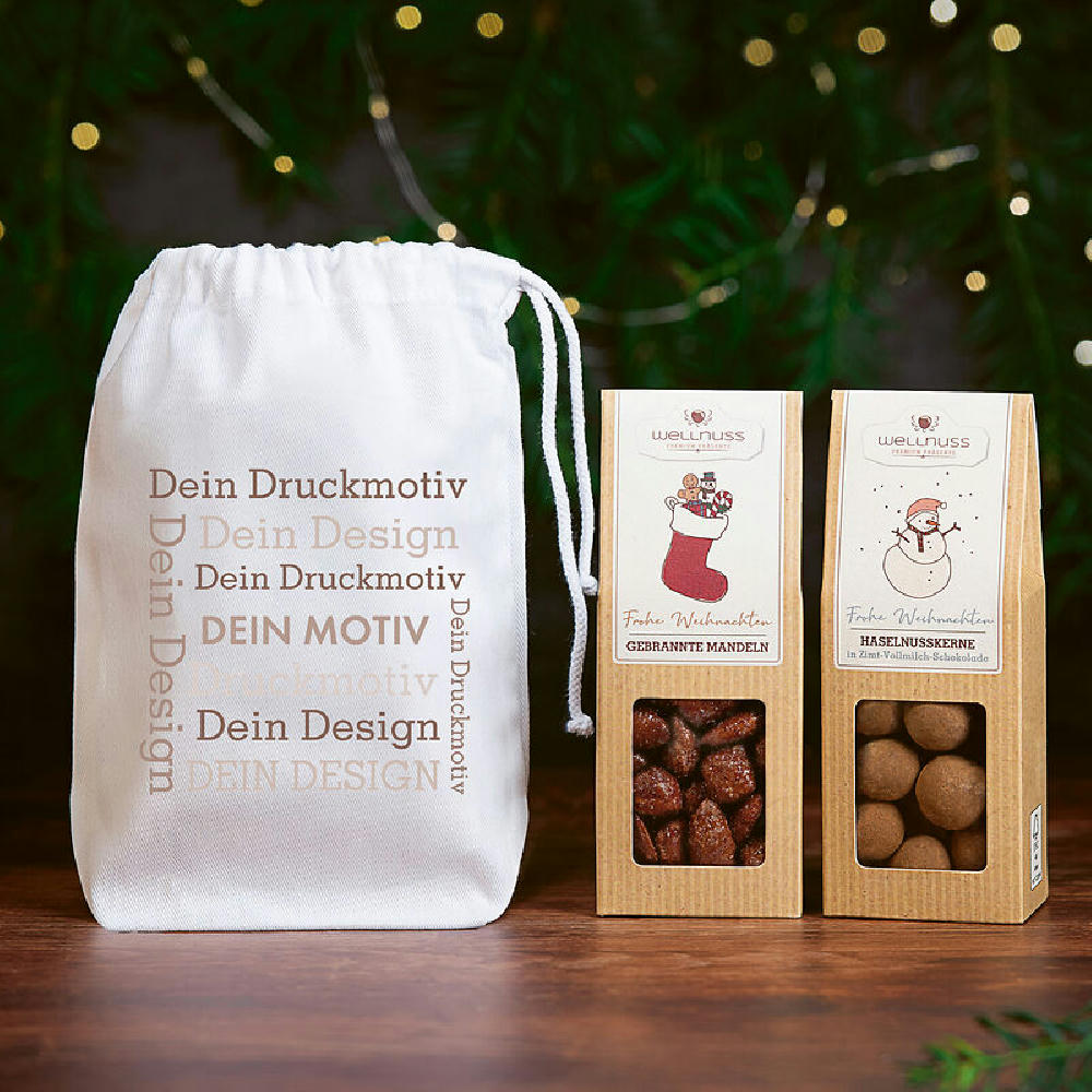 Product image 2 Weihnachts-Snacks im Baumwollsäckchen Werbeartikel