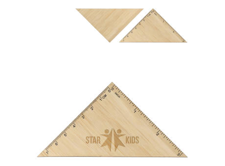 Bambus Dreieck bedrucken