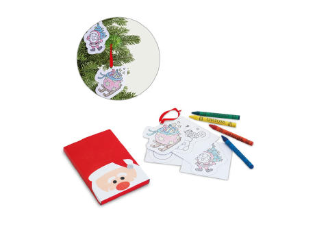 VEDDER. Weihnachtliches Malset Werbeartikel
