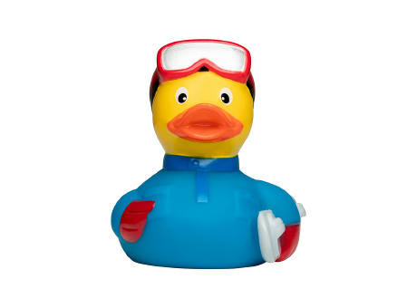 Quietsche-Ente Snowboarder Werbeartikel