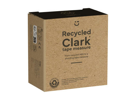 Clark RCS Recycled 5 Meter Bandmaß bedrucken