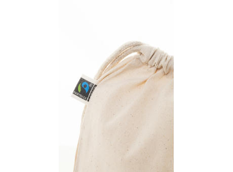 Fairtrade-Kordelzugbeutel Ferdraw bedrucken