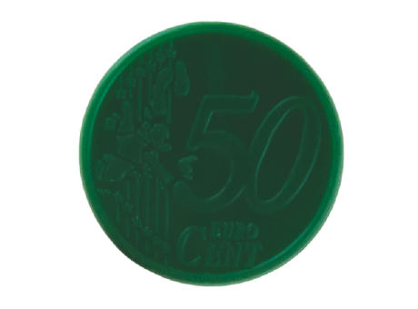 Product image Schlüsselanhänger Einkaufswagen-Münze mit ? 0,50 Münze bedrucken