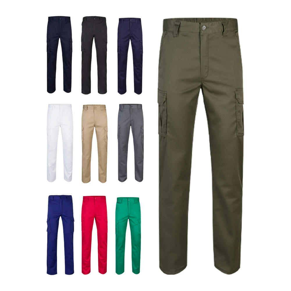 Product image VL LUGH. Multi-Pocket-Stretchhose (240 g/m²) aus Baumwolle (46 %), EME (38 %) und Polyester (16 %) Werbeartikel